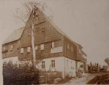 Das Gasthaus in den 20er Jahren des 20. Jahrhunderts.